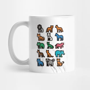 Mysterious Animal Mix Mug